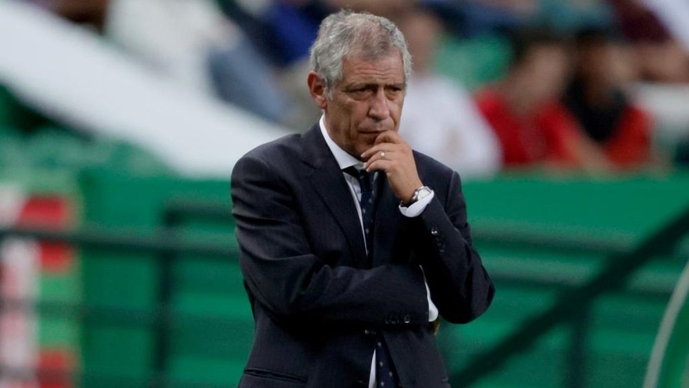Portugal boss Santos not writing off Spain in battle for Nations League finals spot