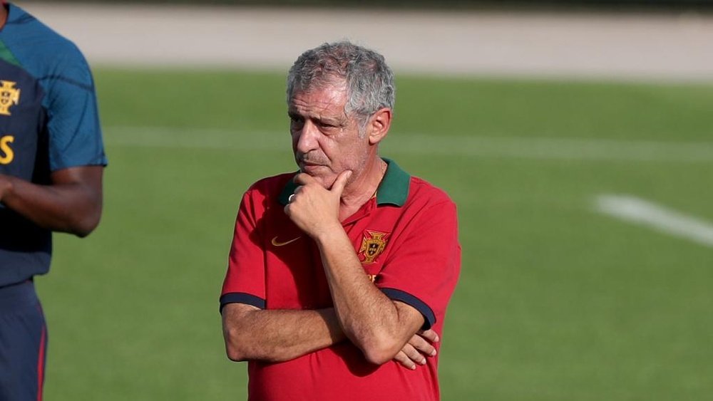 Santos spoke about Portugal's match against Spain. GOAL