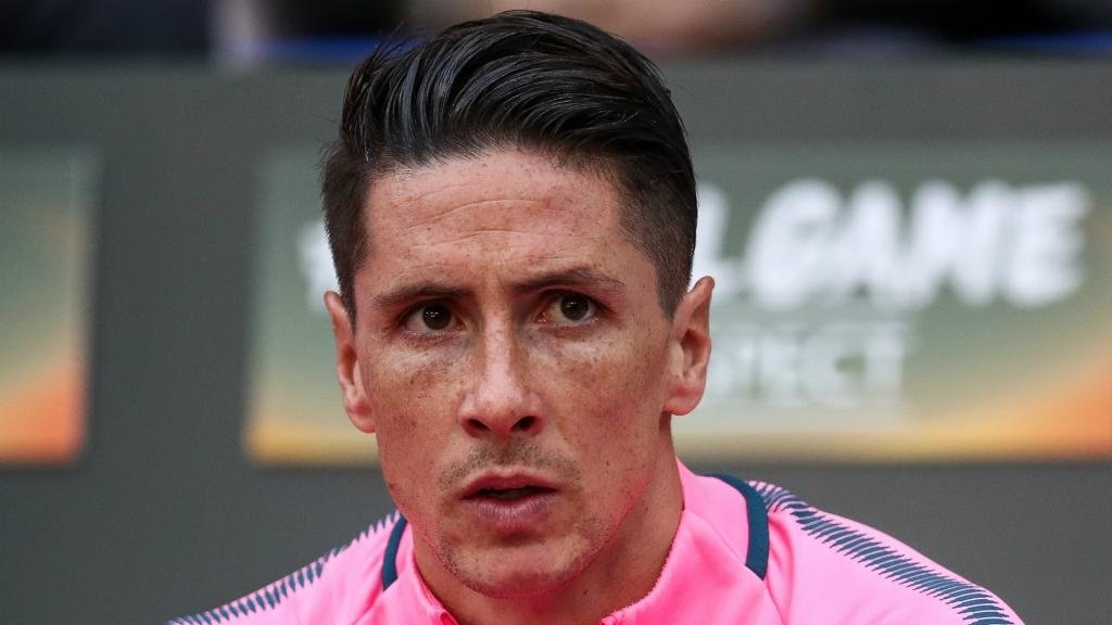 Fernando Torres was unable to end his career on a high after a 1-6 loss. GOAL
