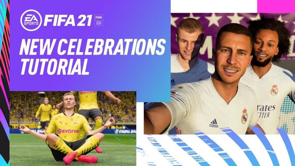 FIFA 21 terá novidades nas comemorações.