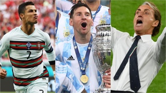 Ronaldo record, unbeaten Italy, and a monkey off Messi's back – football in 2021 in numbers