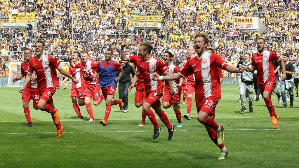 Fortune favours Dusseldorf as Cologne are relegated