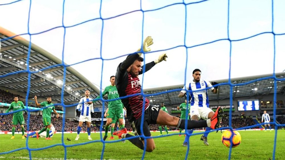 Foster's star performance earned Watford a point at Brighton. GOAL