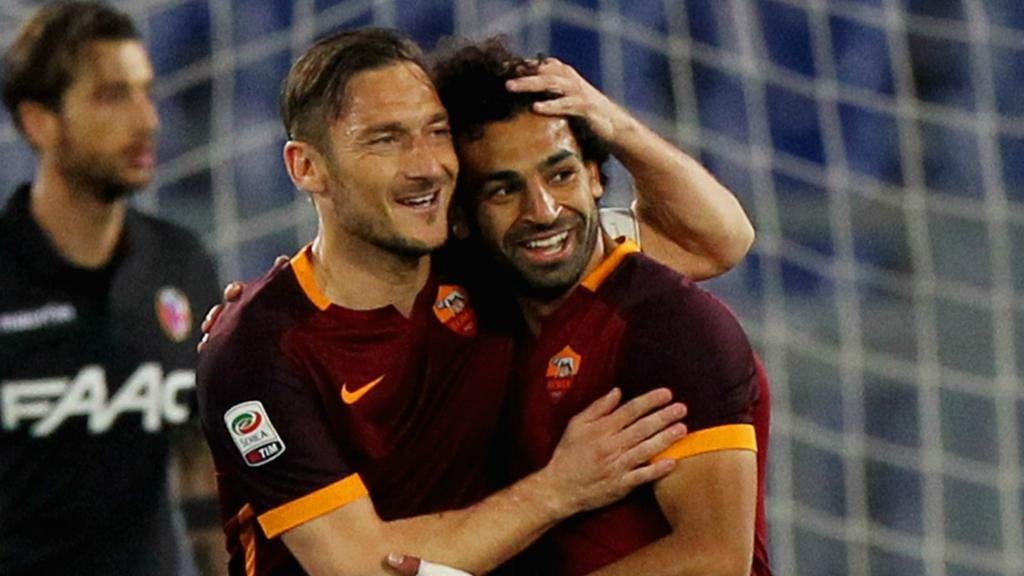 Totti: Klopp key to Salah's surprising success