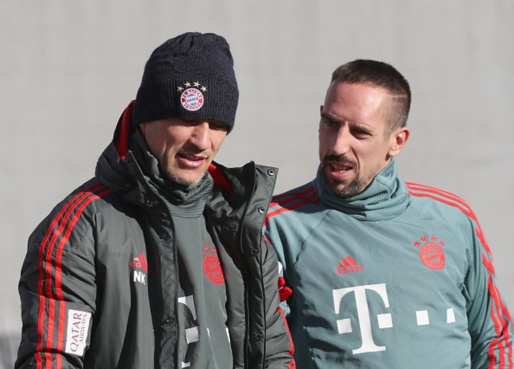 Franck Ribéry a repris l'entraînement avec le Bayern Munich. Goal