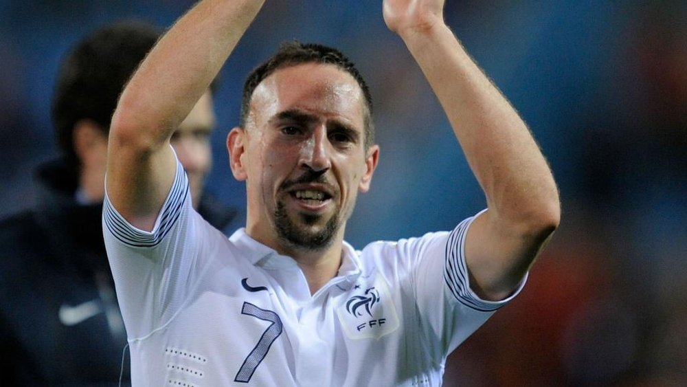 Ribery has a chequered past with the French team. GOAL