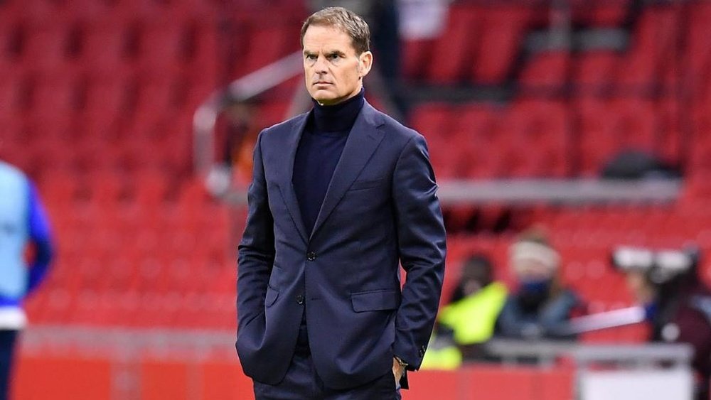 De Boer got his first win at the helm. GOAL