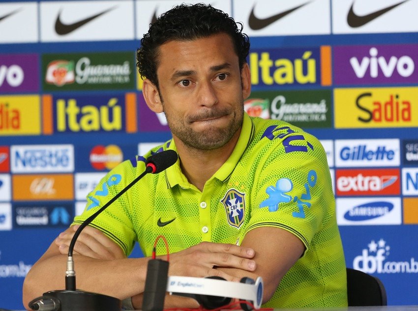 Fred heureux de retrouver la sélection du Brésil