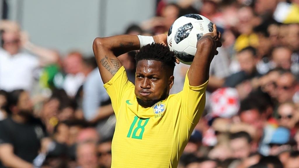 Brazil's Fred evasive on reports of Manchester United move