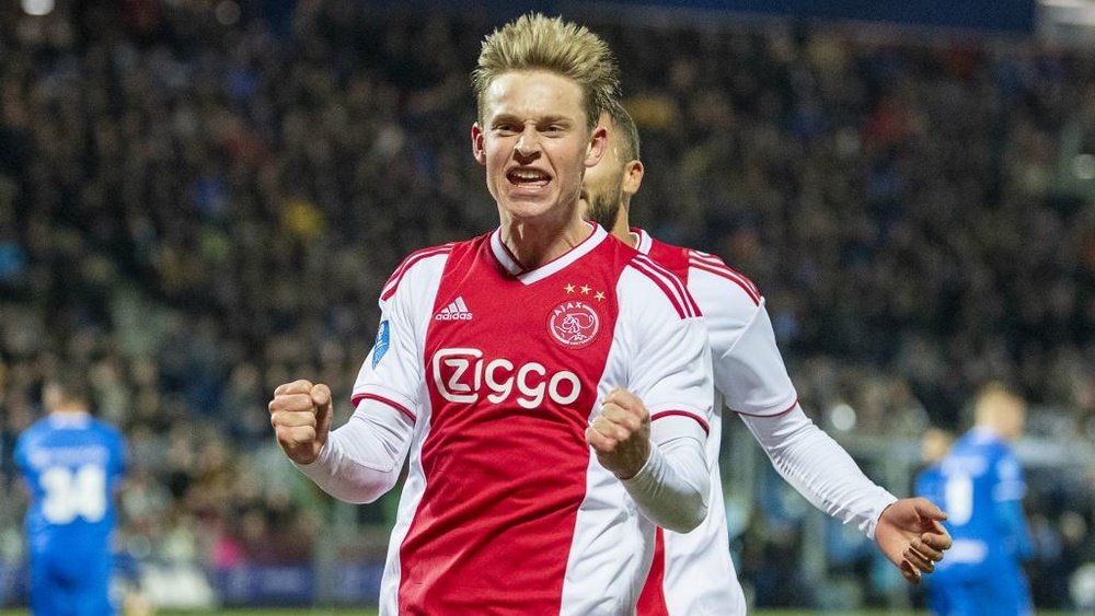 Frenkie de Jong Ajax. Goal