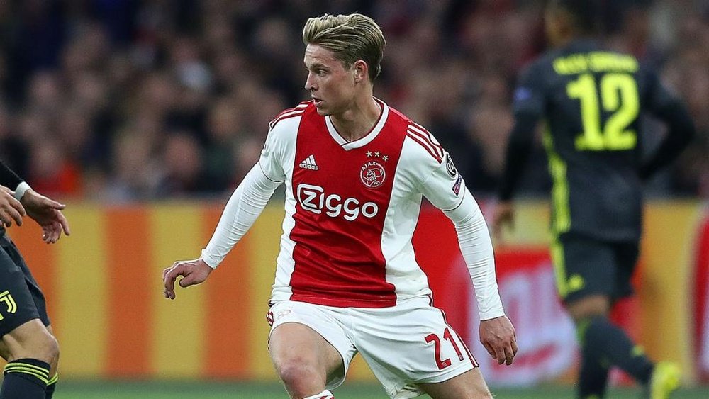 Frenkie de Jong for Ajax. GOAL
