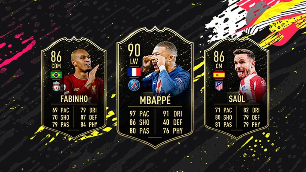 Fabinho and Mbappe make the FIFA 20 squad. GOAL