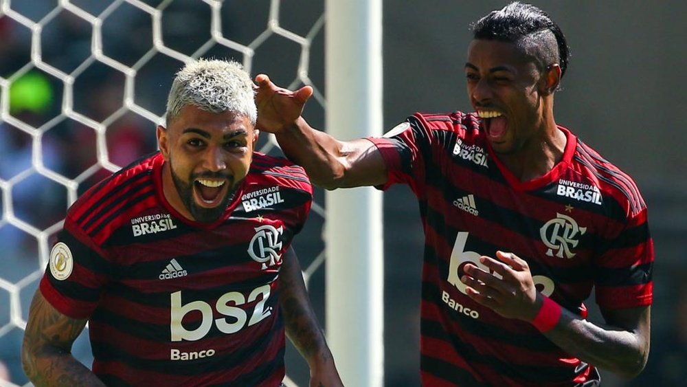 Dupla Gabigol e B. Henrique tem mais gols que 12 times do Brasileirão. GOAL