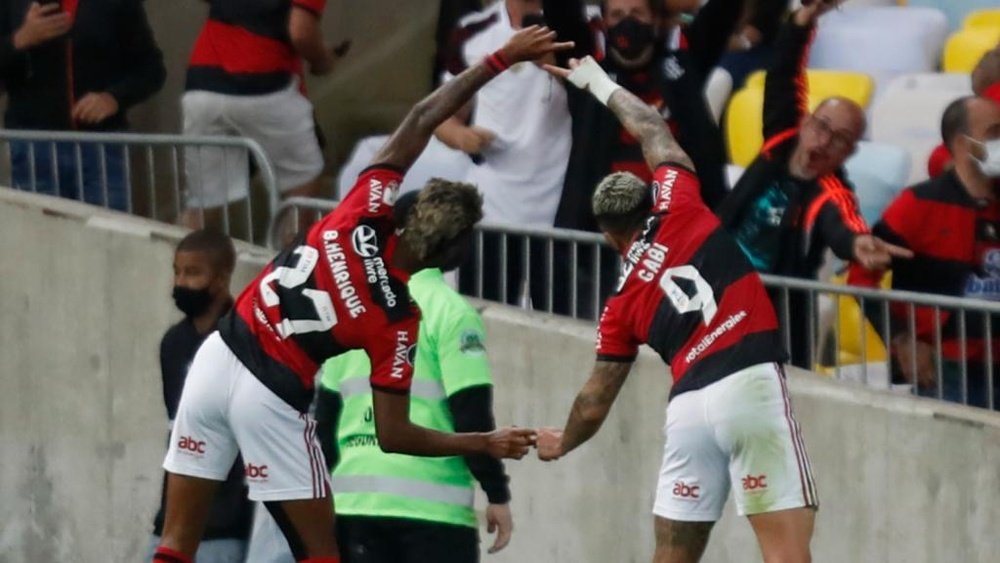 Com Bruno Henrique e Gabigol, Flamengo tem a dupla de ataque mais decisiva das últimas Libertadores