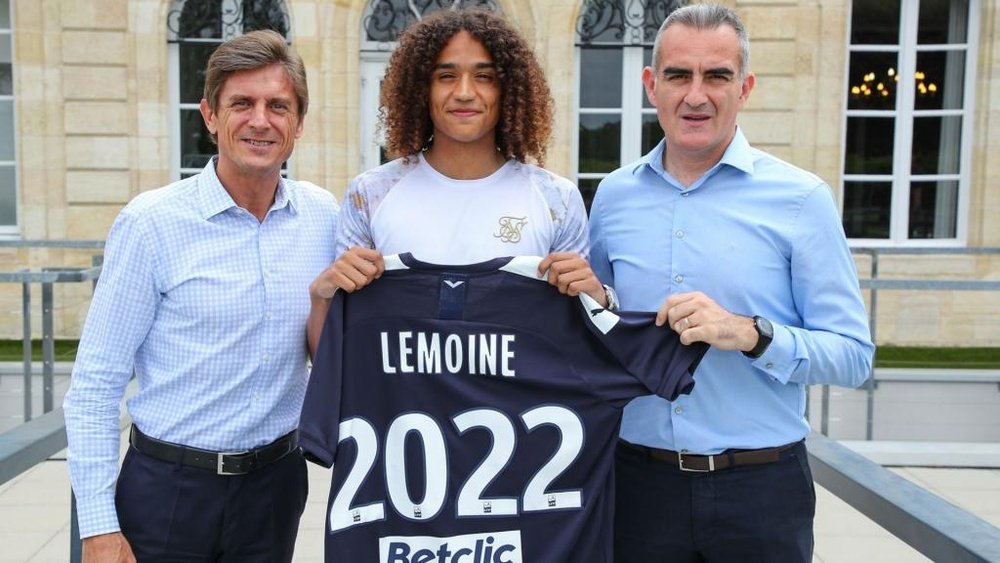Le Belge Gabriel Lemoine débarque à Bordeaux. Goal