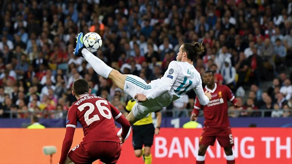 Bale's overhead kick did not win the Puskas Award. GOAL