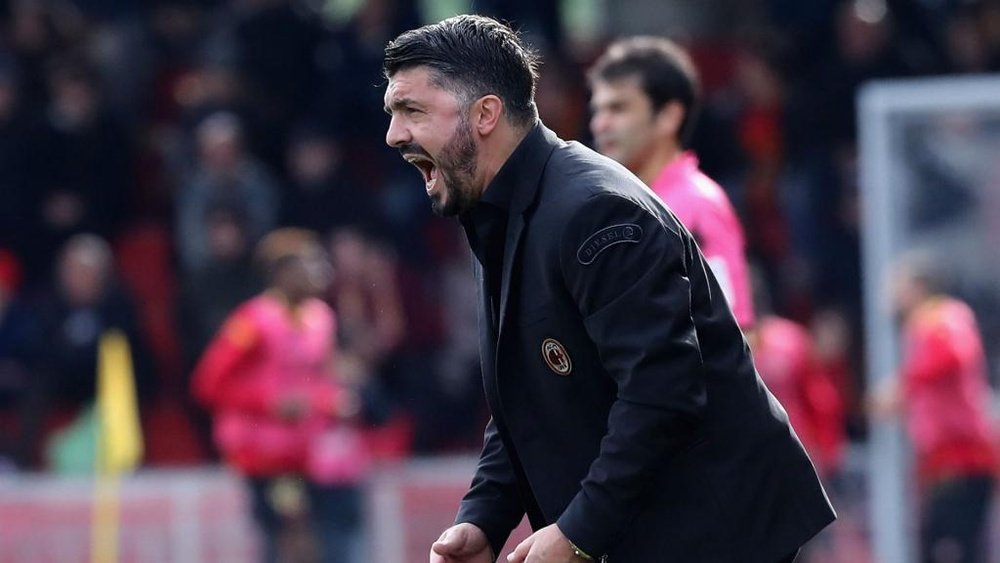 Gennaro Gattuso, AC Milan. GOAL