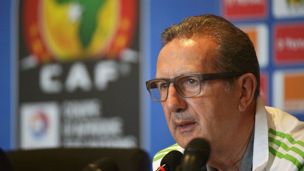 Algeria head coach Georges Leekens. Goal