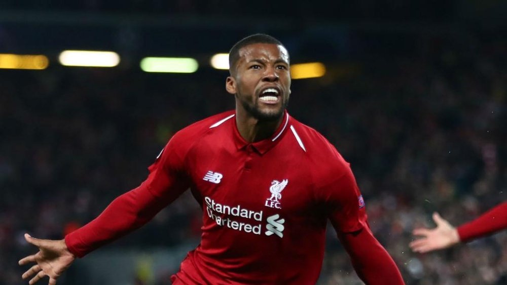 Wijnaldum said he had a point to prove from the bench. GOAL