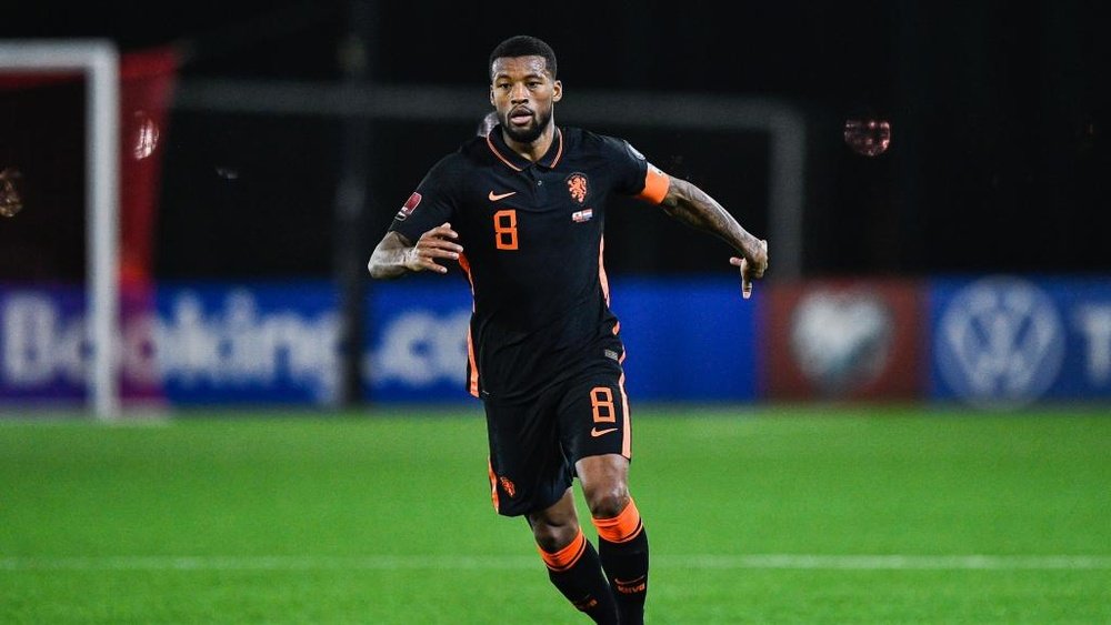 Georginio Wijnaldum could be one of Netherlands' key players this summer. AFP