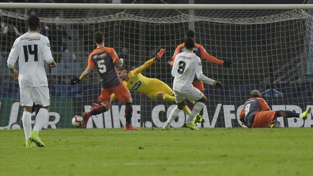 Montpellier stunned on day of shocks in French Cup
