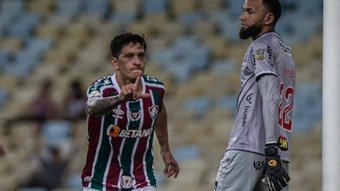 O duelo do Fluminense no Brasileirão.AFP