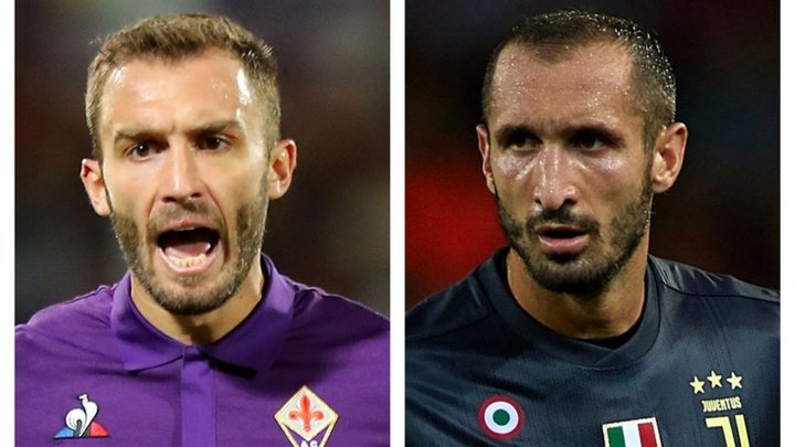 Fiorentina-Juventus, Pezzella contro Chiellini: sfida tra le migliori difese