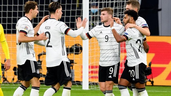 Werner thrilled to mark Leipzig return with Germany brace