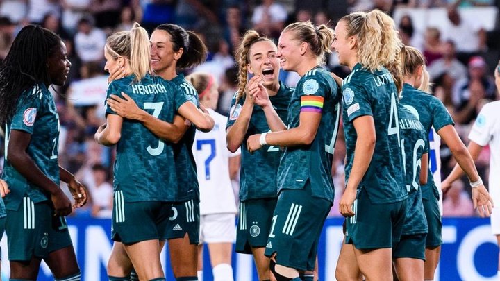 Women's Euros: Germany thump Finland, Spain seal last-eight spot with late win over Denmark