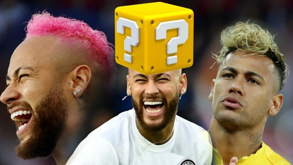 Neymar segue inovando com penteados. Goal