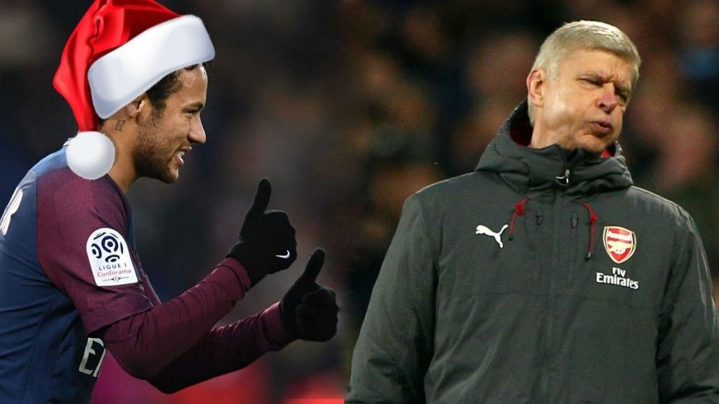 Neymar é o maior ‘Papai Noel’ do futebol europeu; Arsenal é quem mais ‘entrega presentes’
