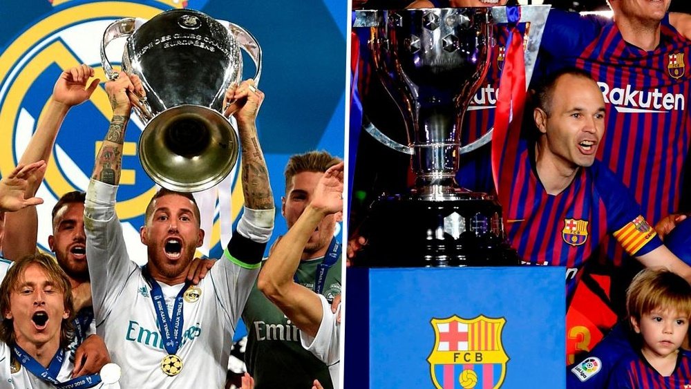 Real Madrid ou Barcelona: quem tem mais títulos?