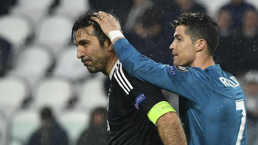 Buffon se rappelle de Cristiano Ronaldo. Goal