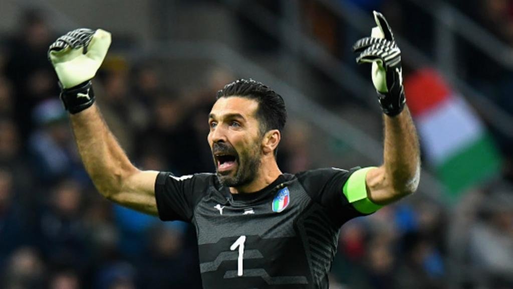 Buffon will continue playing for the Italian national team. AFP