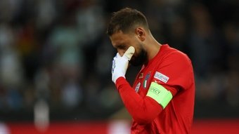 Donnarumma: Italy lacked 'everything' in Germany defeat