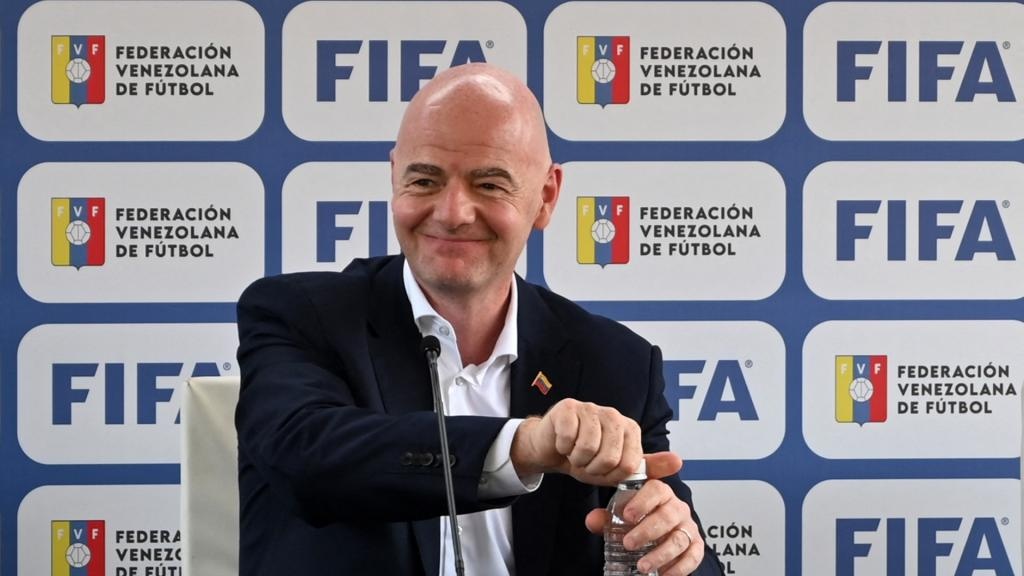 ï»¿FIFA president Infantino shows European Championship would comply with biennial World Cup plans