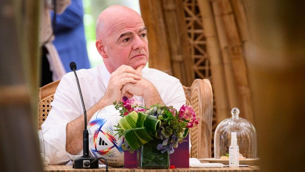 Infantino wants Qatar World Cup to act as 'positive trigger' for Russia-Ukraine ceasefire. Goal