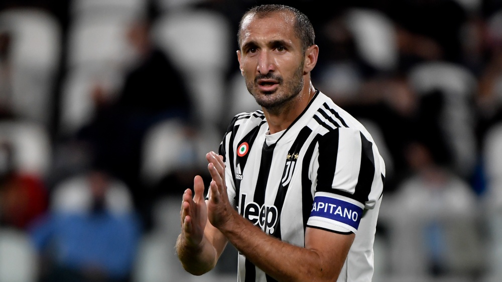 Juventus confirm Chiellini has inflamed Achilles