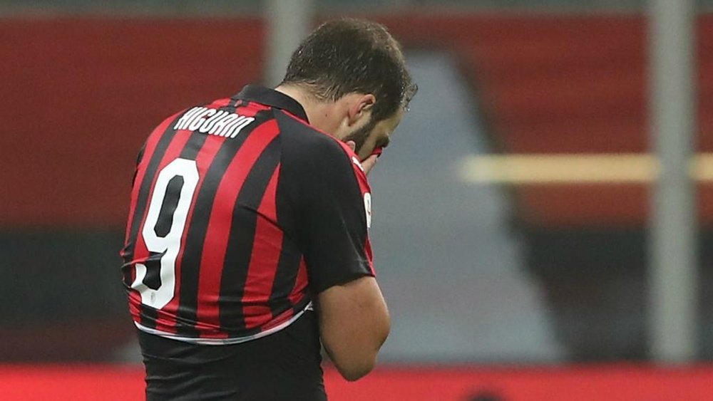 Higuain is currently serving a domestic ban. GOAL