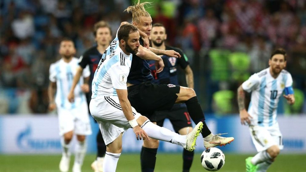 Higuain starts against Nigeria. GOAL