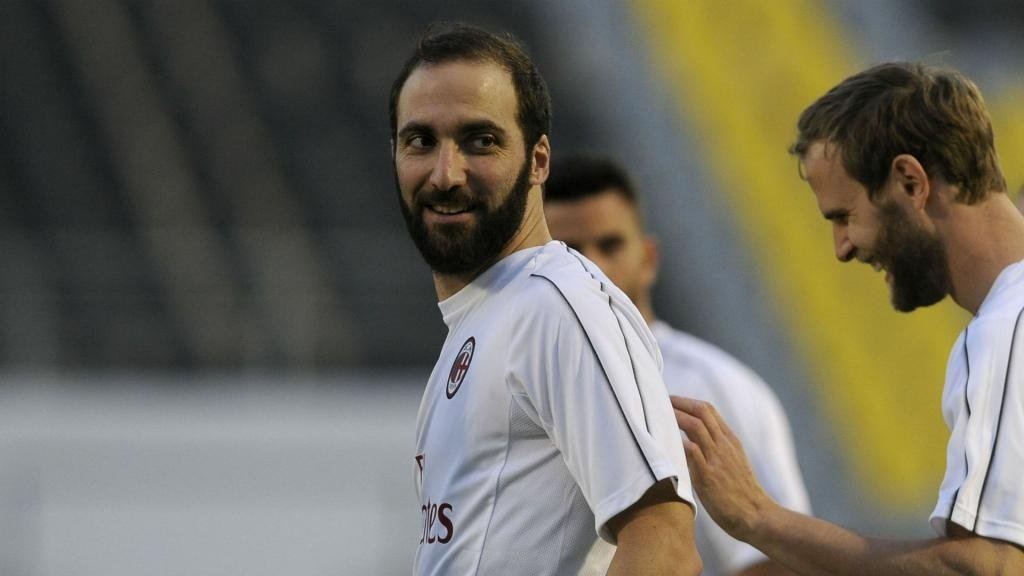 Higuain benched for Super Cup clash