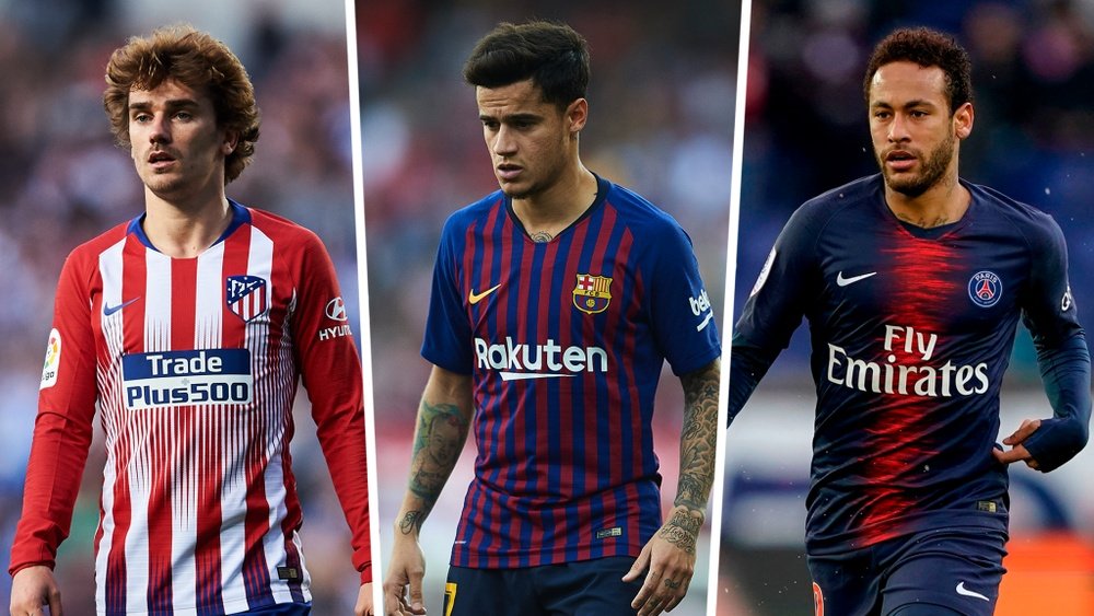 Neymar, Griezmann e Coutinho: 1º de julho irá definir futuro do Barcelona