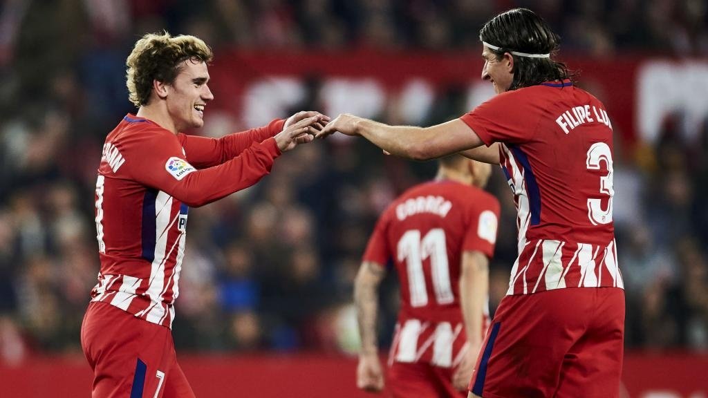 Griezmann for €100m is 'cheap', says Filipe Luis