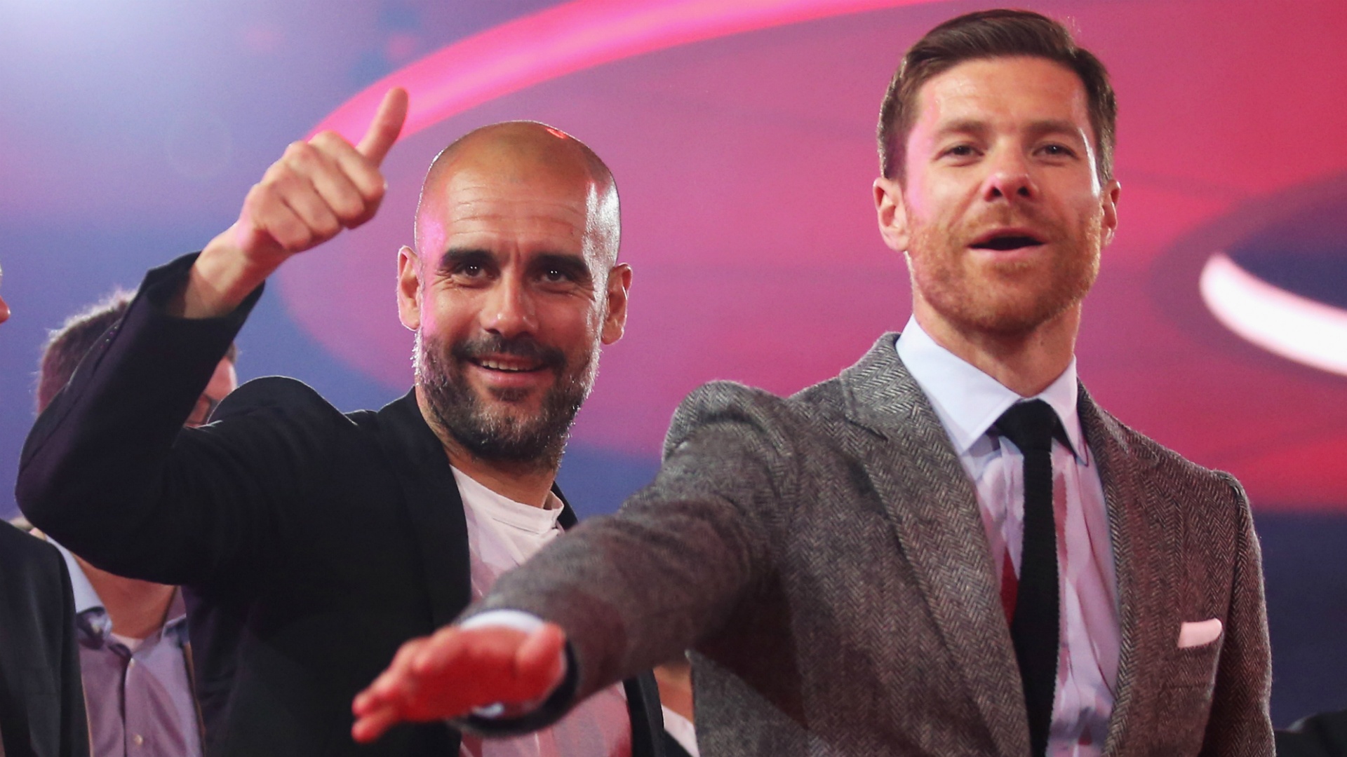Guardiola and Alonso