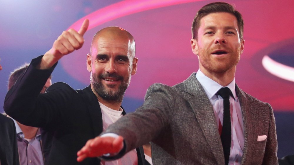 Guardiola and Alonso