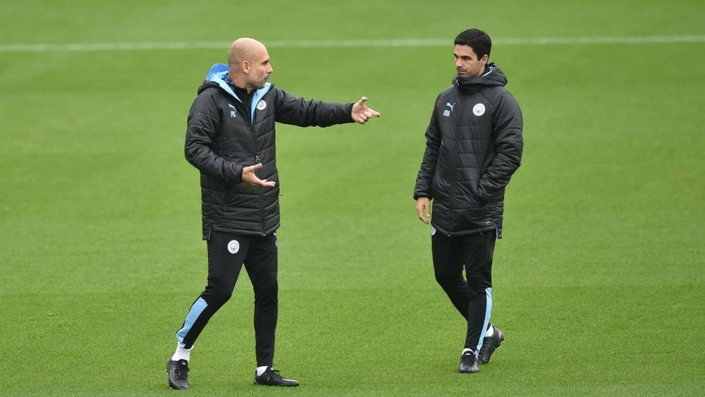 Guardiola reckons Arteta may leave Man City to replace Emery at Arsenal. GOAL