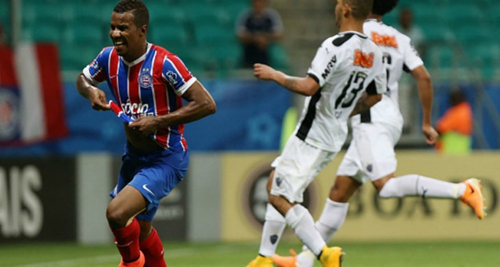 Guilherme com a camisa do Bahia. Goal