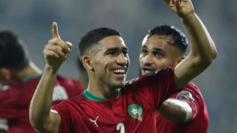 ﻿Morocco 2-1 Malawi: Hakimi stunner sends Atlas Lions via to AFCON sector-finals