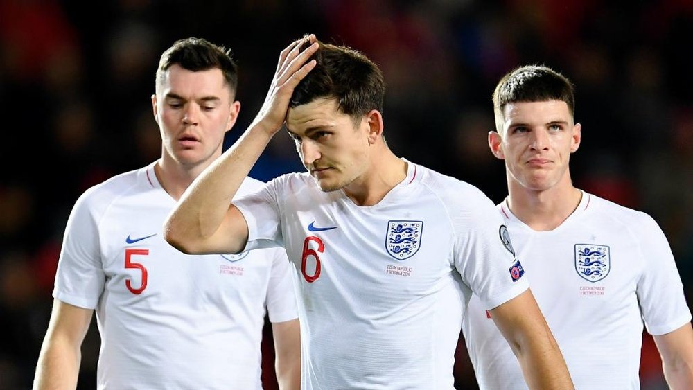 Maguire and others were criticised by Southgate after the loss to Czech Republic. GOAL