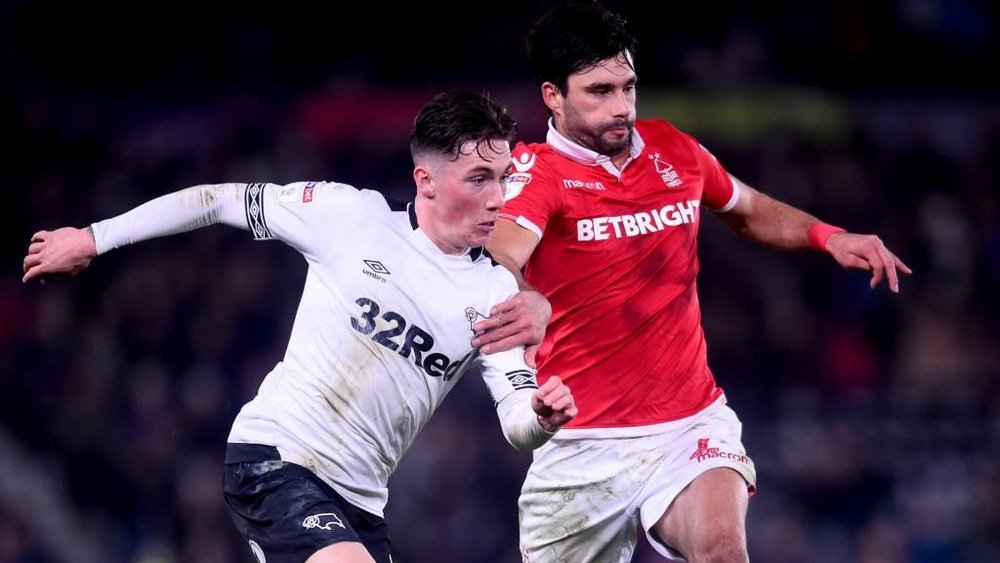 Derby County 0 Nottingham Forest 0: Lampard's men fourth after tense stalemate.